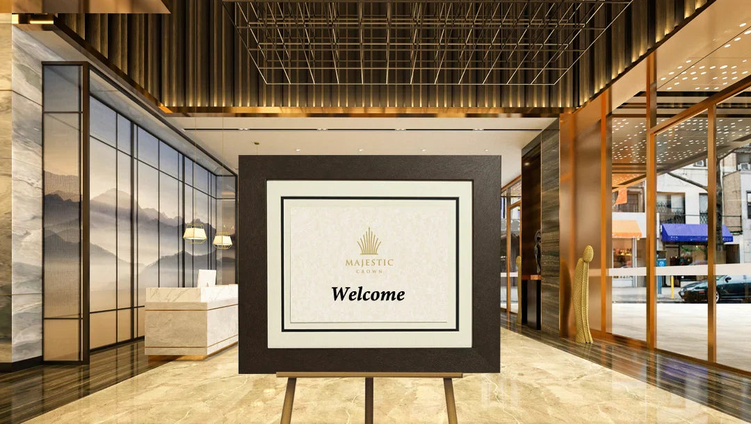 A Way To Upscale Your Lobby