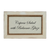 Versailles Beaded Wooden Buffet Sign Frame - Cream