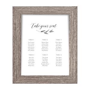 Hampton Information Frame