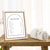 Versailles Beaded Wooden Information Frame - Cream