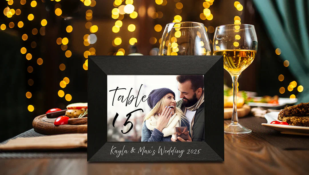 Creative Event Table Numbers Creative Table Number Ideas - Hospitality Frames