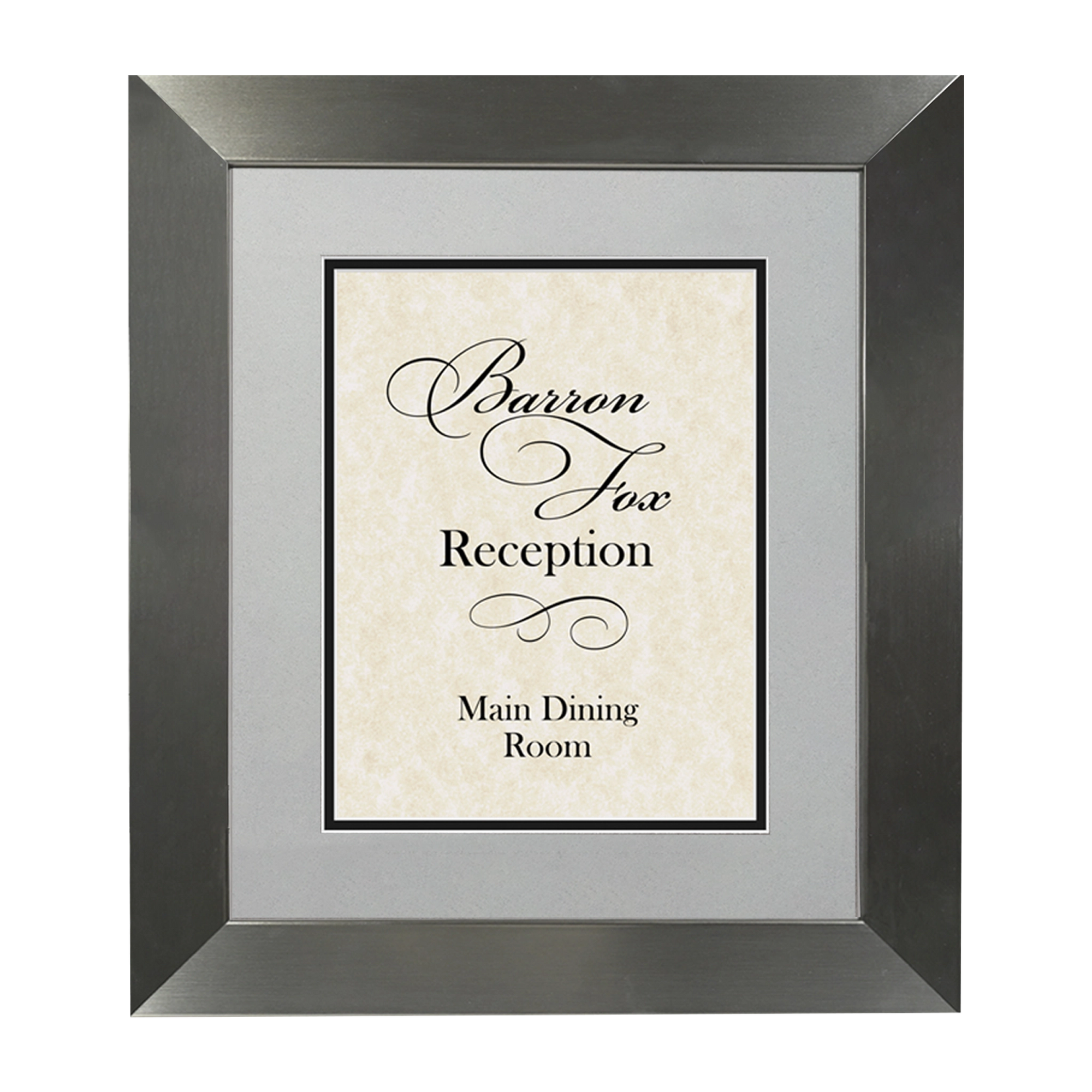 Directional Signage Back Loading Frames - Hospitality Frames