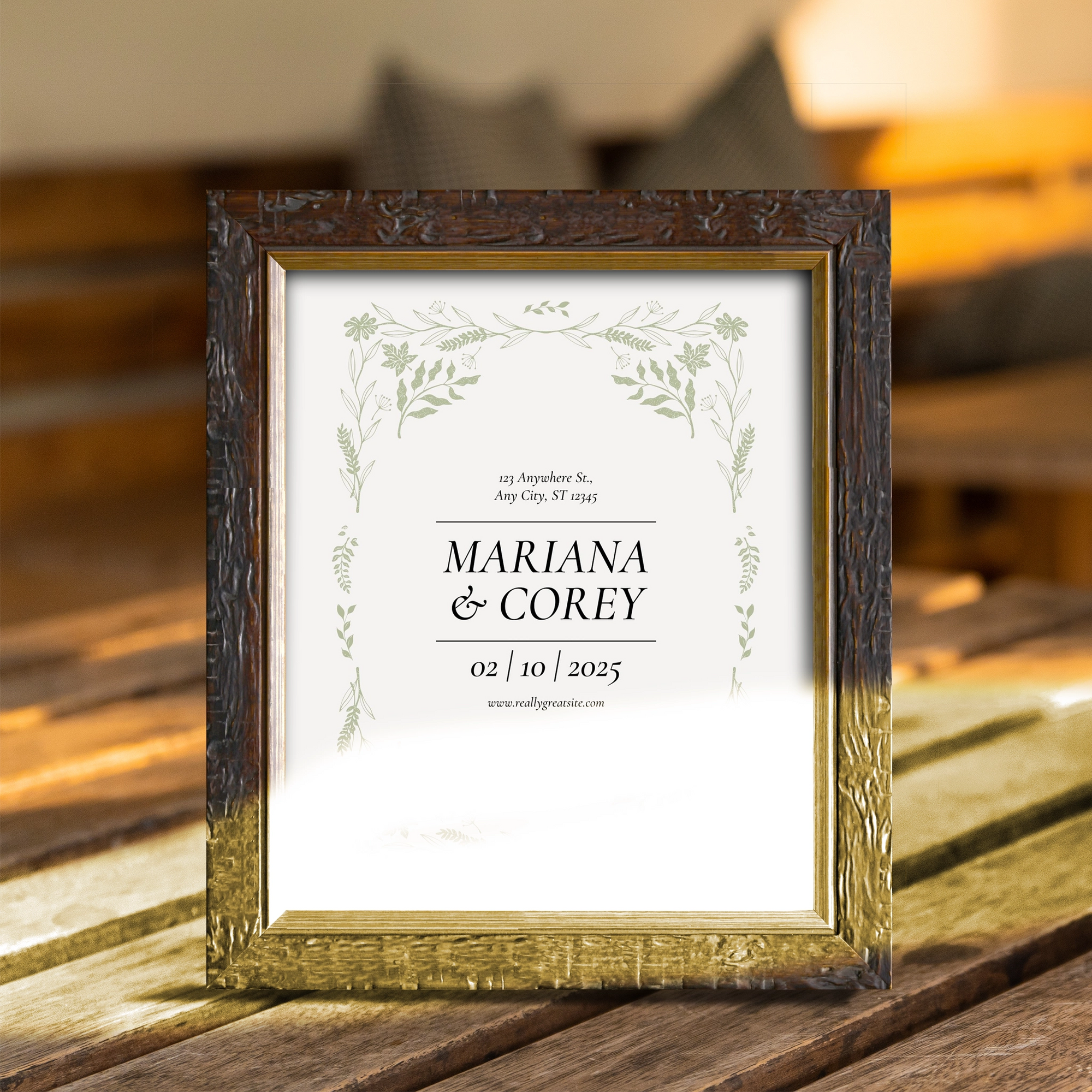 Information Frame Accessory Information Frames - Hospitality Frames
