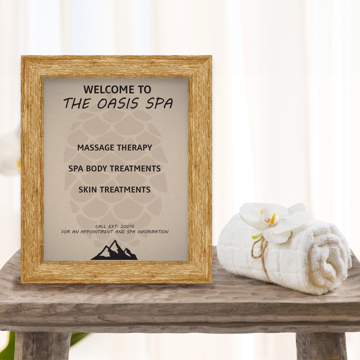 Barnwood Information Frame