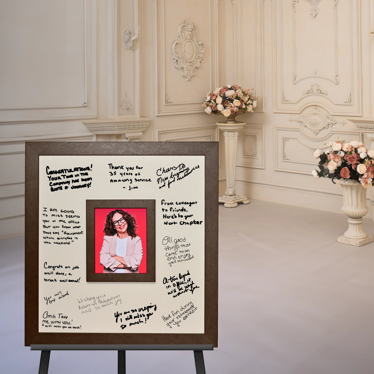 Buckingham Leather Signature Frame