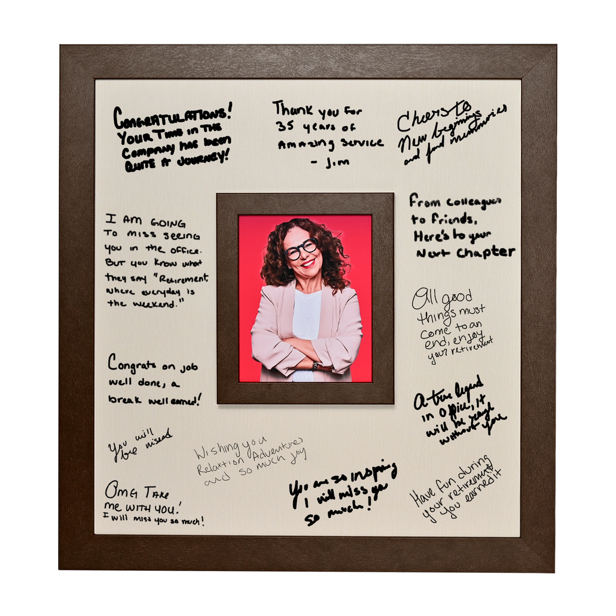 Buckingham Leather Signature Frame