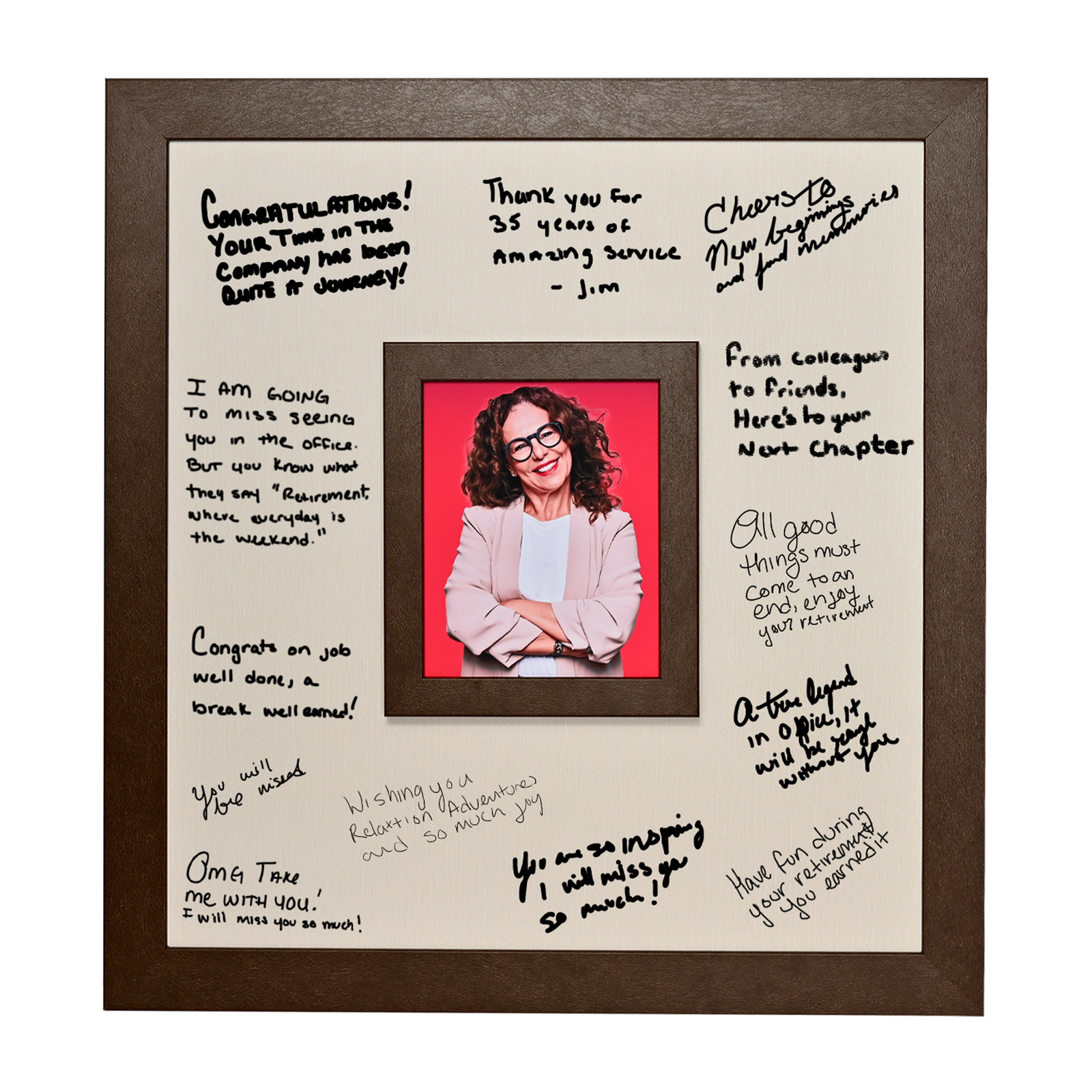 Buckingham Leather Signature Frame