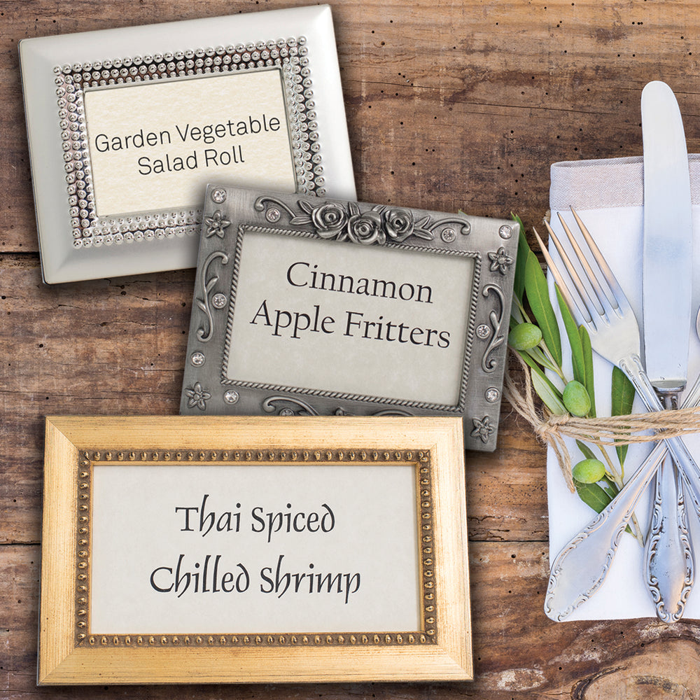 Buffet Frame HospitalityFrames.com | Table Number Frames | Directional Sign Frames