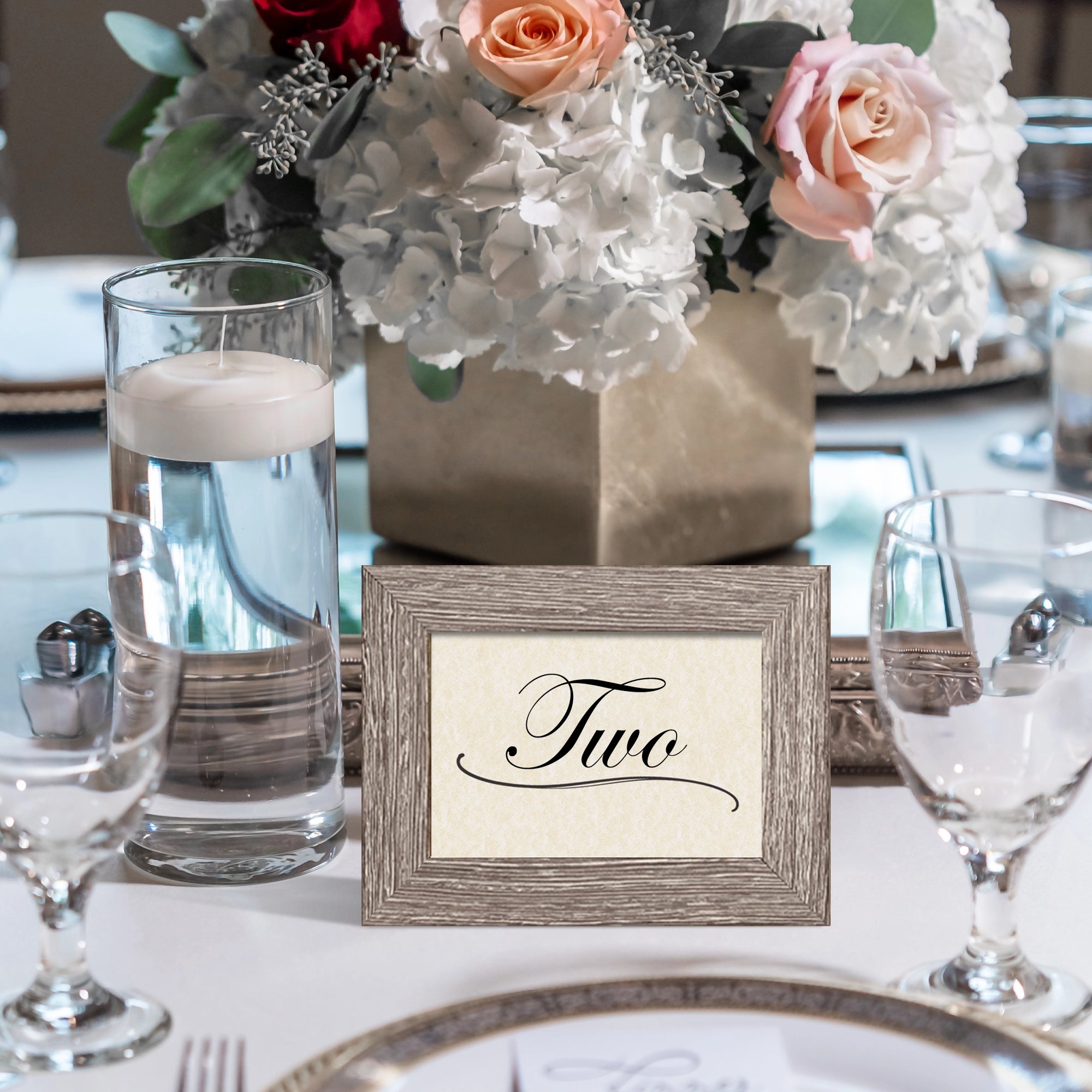 Table Number Frames - Hospitality Frames