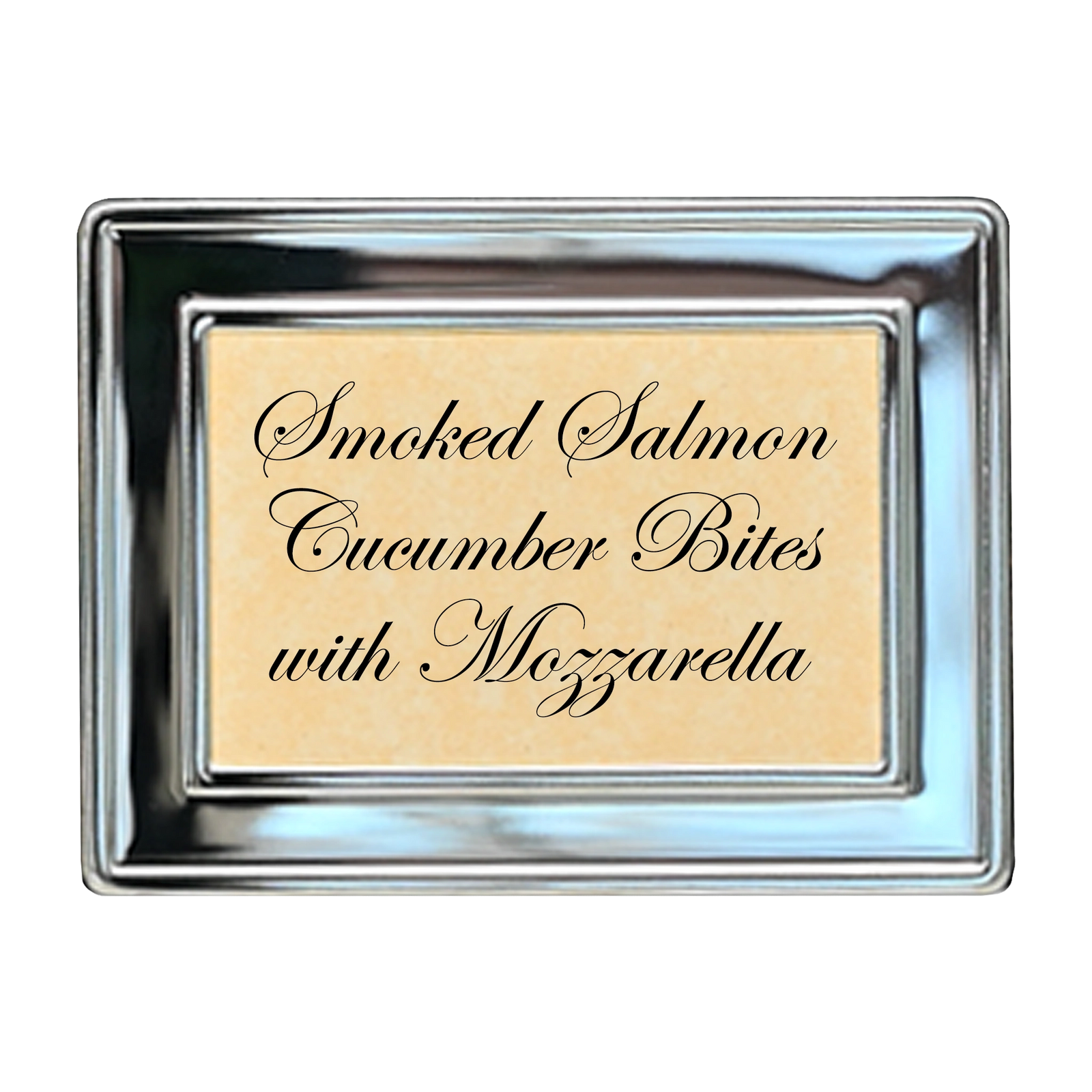 Kensington Silver Buffet Sign Frame