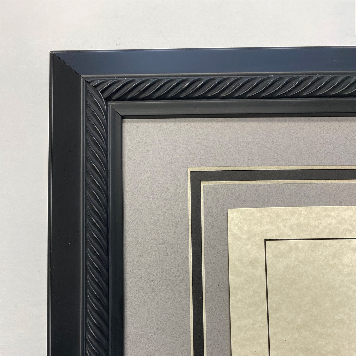 Midnight Rope Directional Signage Front Loading Frame