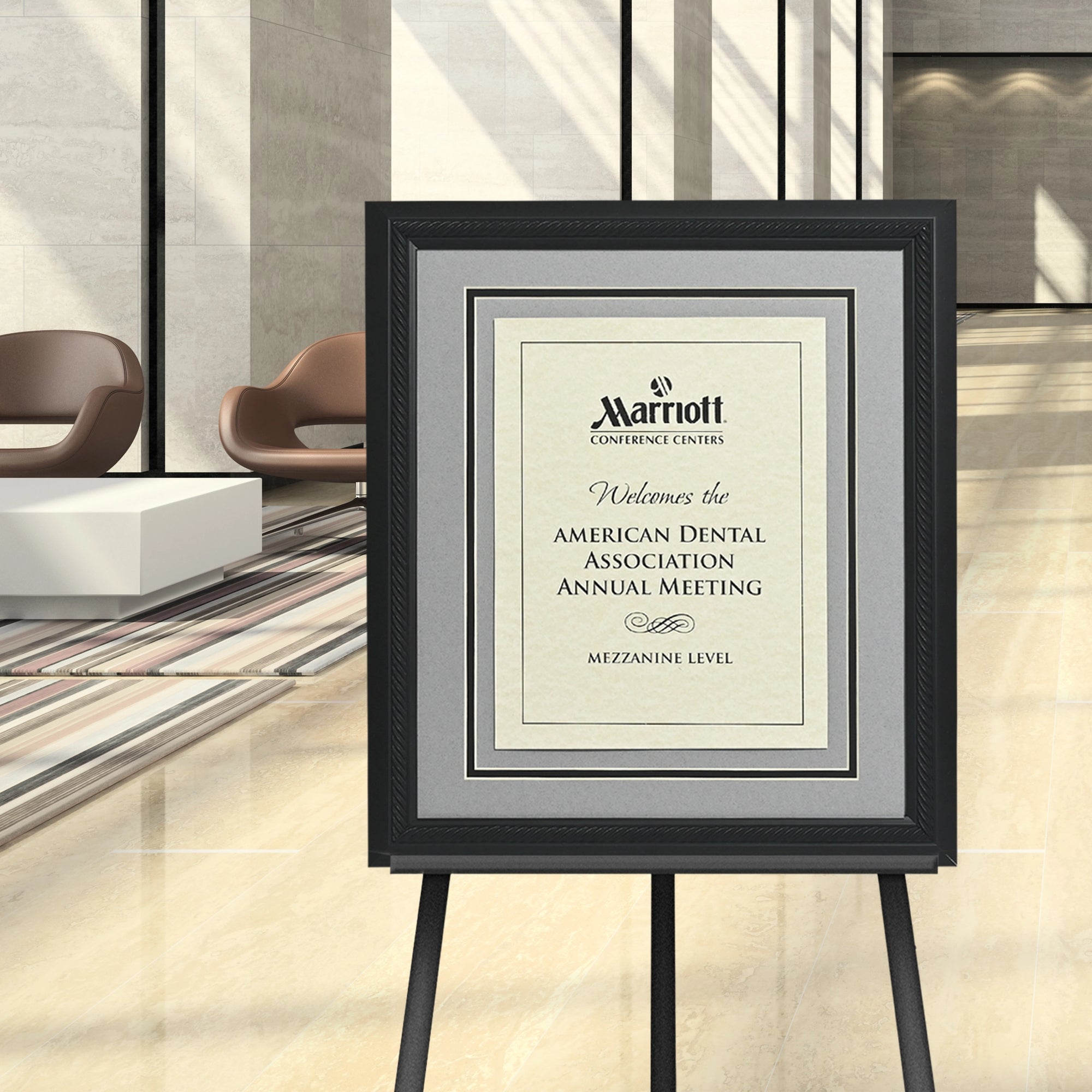 Directional Signage Front Loading Frames - Hospitality Frames