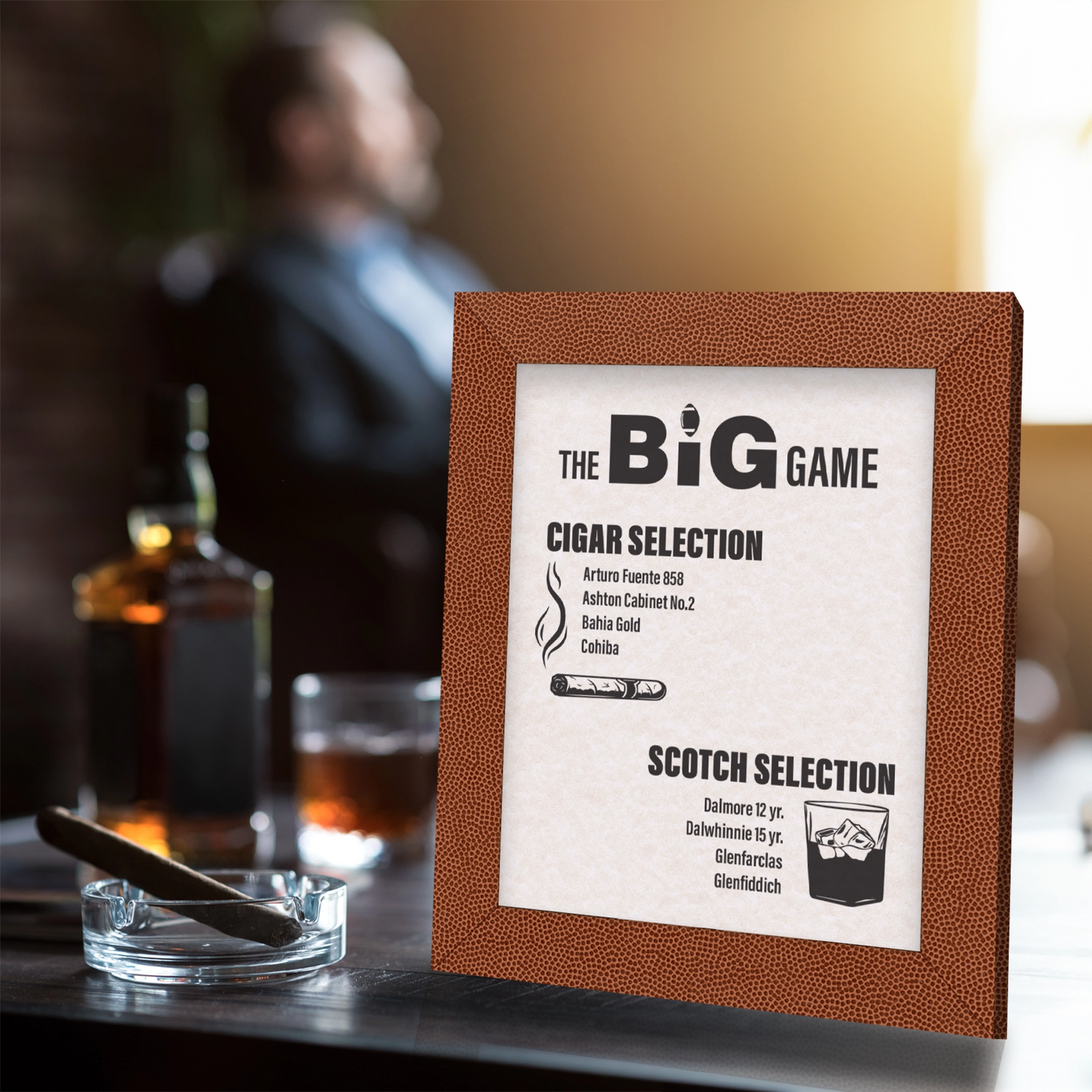 Pigskin Information Frame