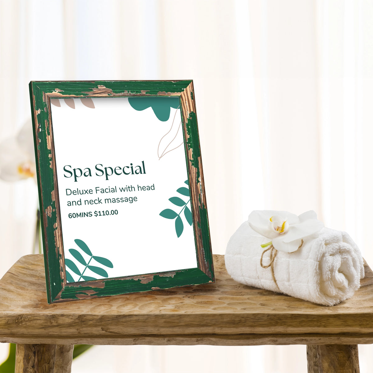 Saddle Ranch Information Frame - Evergreen