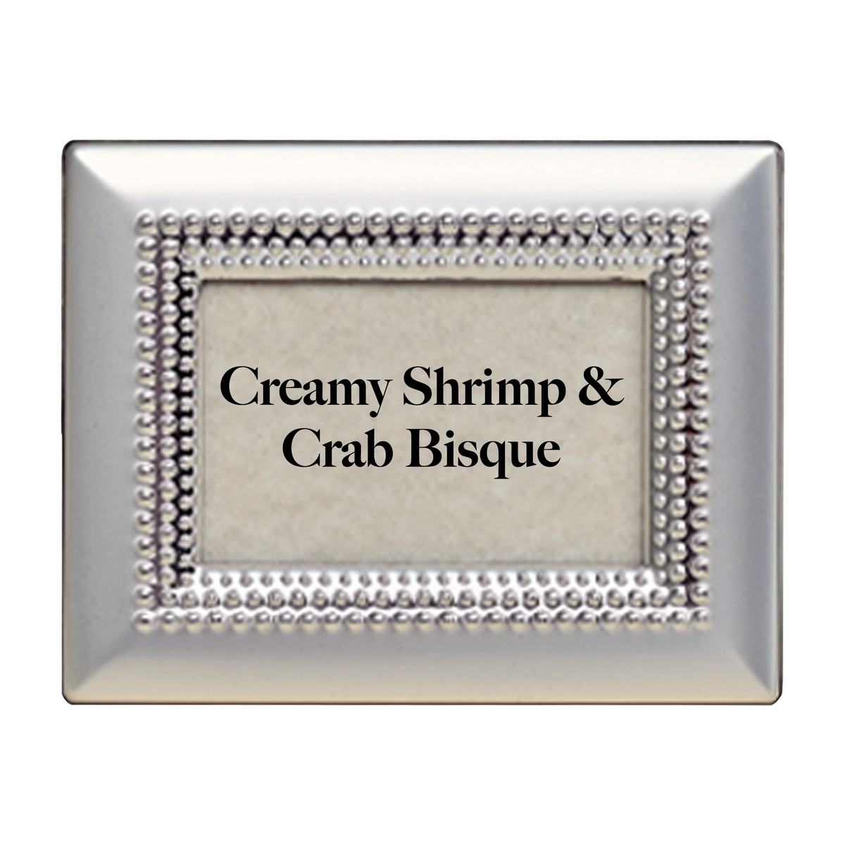 San Tropez Buffet Sign Frame