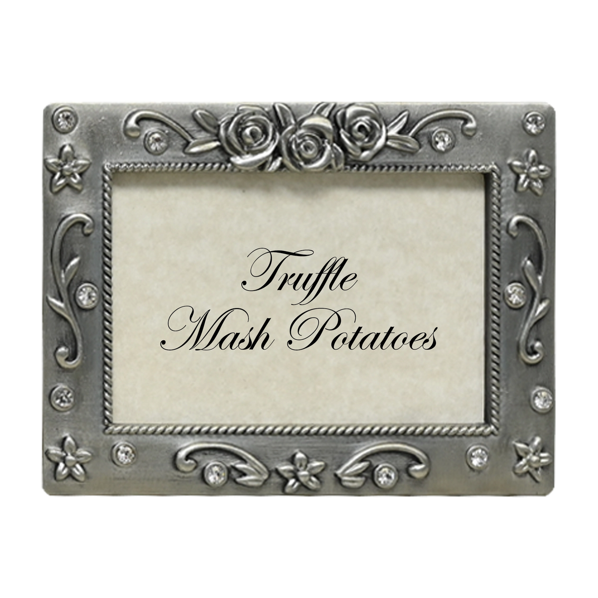 Scarborough Pewter Buffet Sign Frame