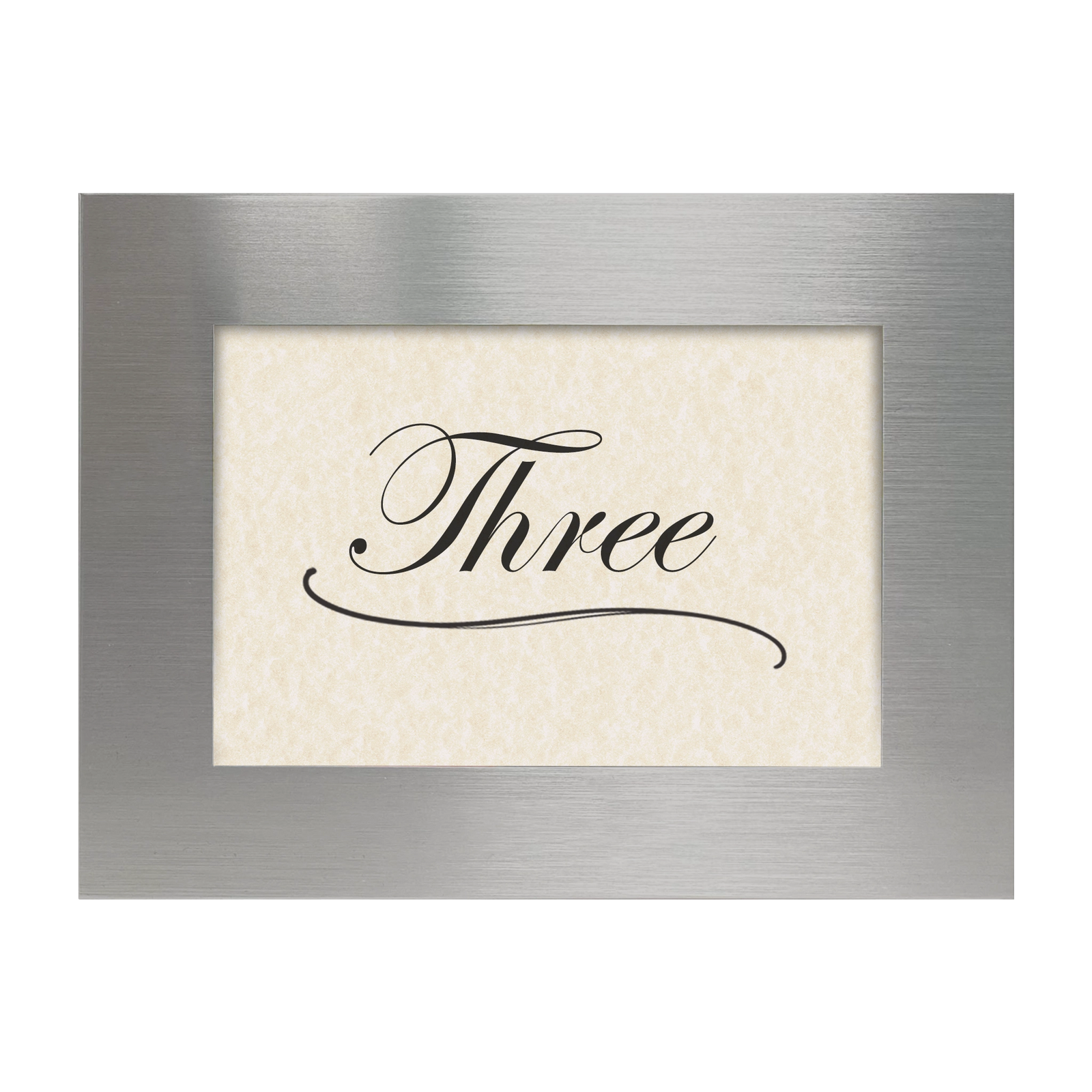 Streamline Table Number Frame