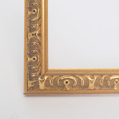 Vienna Ornate Wooden Information Frame - Gold