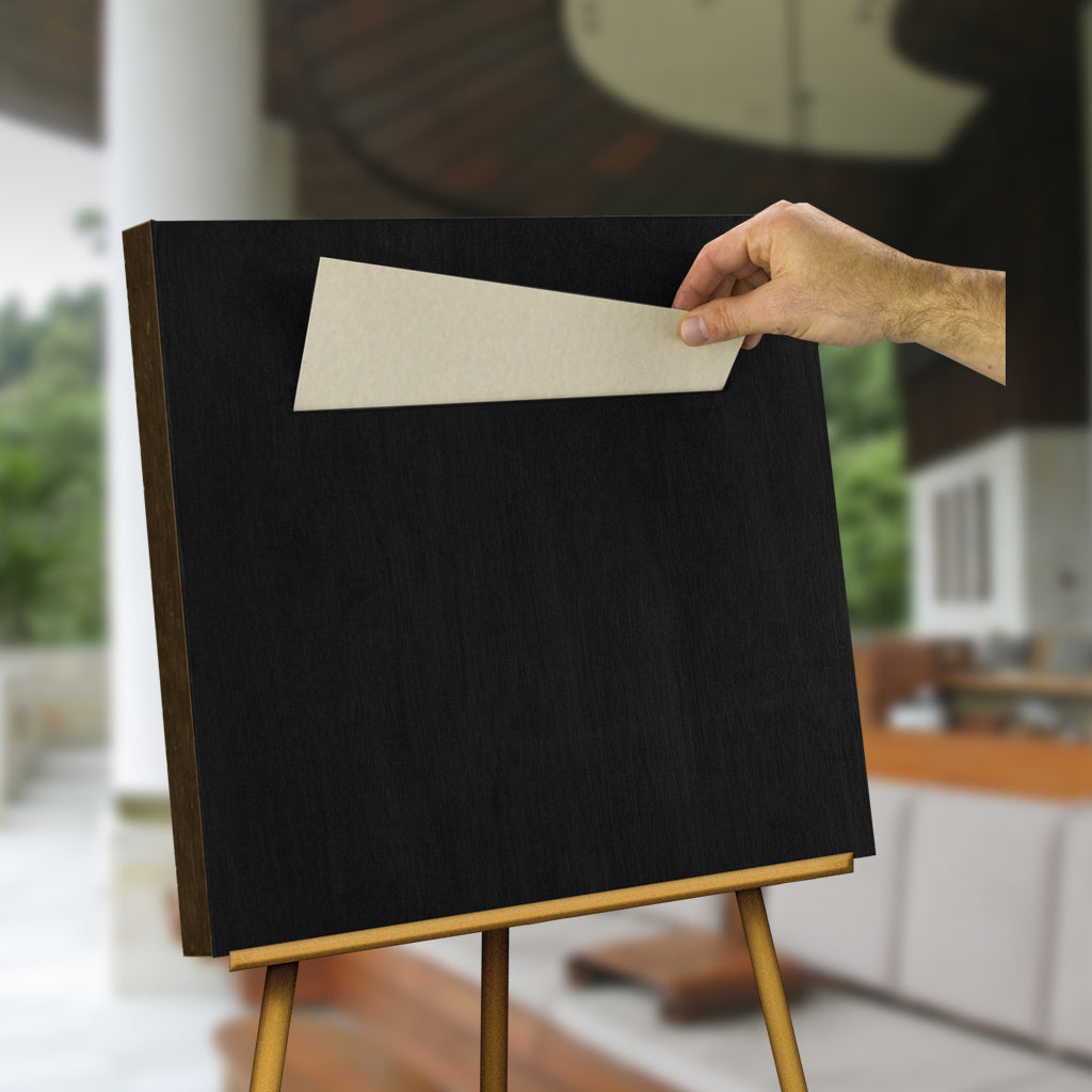 Architectural Stainless Steel Directional Sign Rear Loading Frame